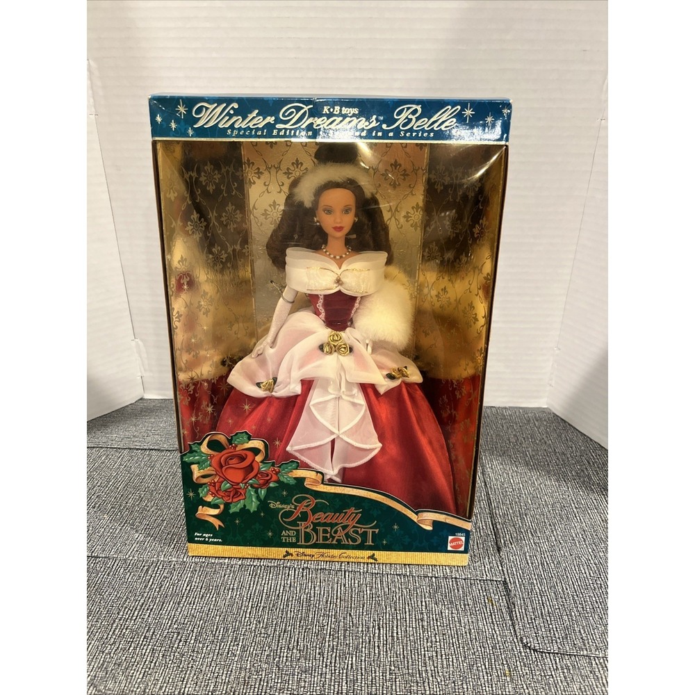 Special Edition KB Toys Winter Dream‎ Belle Disney Holiday Collection#19845